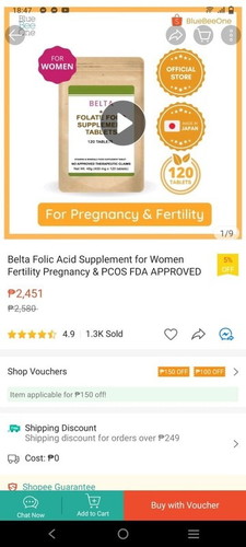 Folic na pwde mabuntis? Belta folic