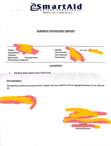HISTOPATH RESULT