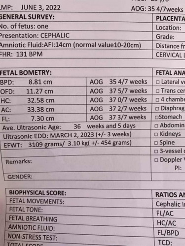 Baby weight and placenta grade