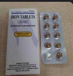 Ubat tambah darah, asid folic