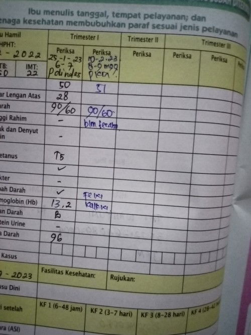 Periksa tiap bulan atw gimana ya