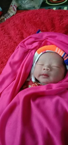 Baby boy udah louncing