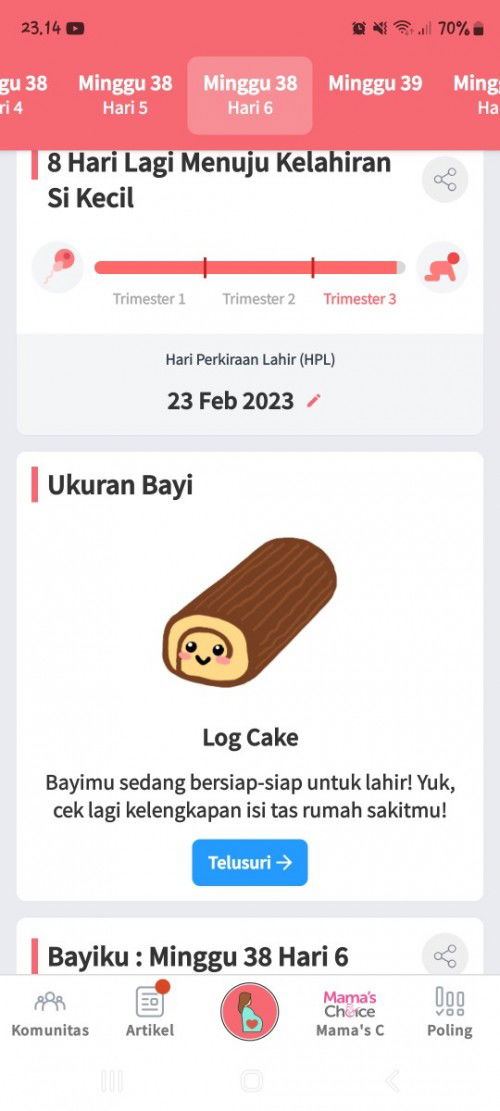 Menuju kelahiran baby ❤️