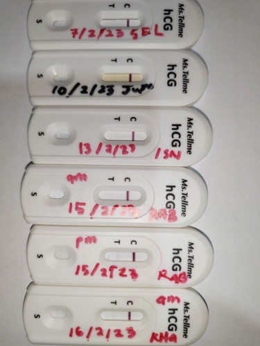 Positive atau evaporated line