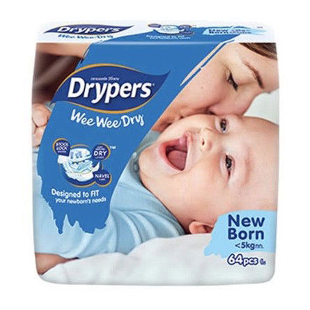 Ada yg newborn babynya pake drypers wee wee dry?