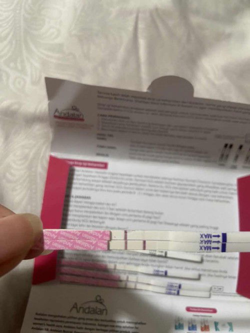 testpack hamil pertama kali🥰