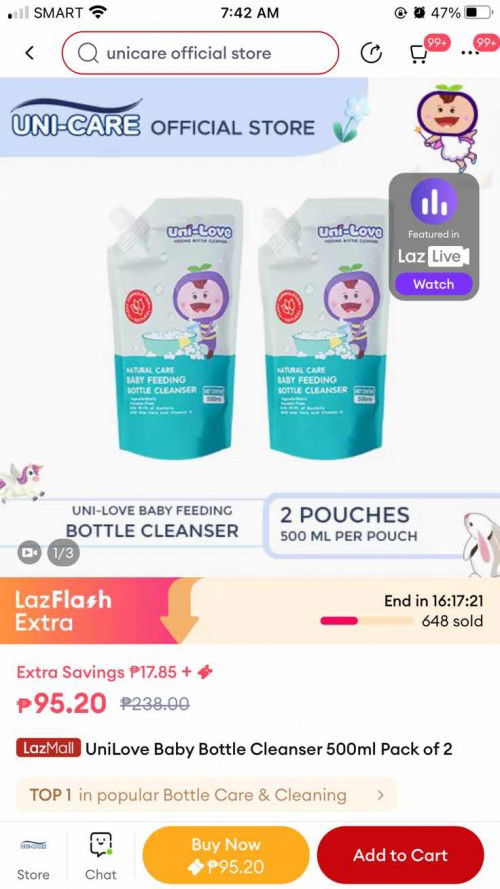 Quality products para kay bebe pero di mahal