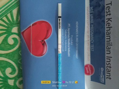 Assalamualaikum,bunda mau tnya apa kah ini positif Bun, ?