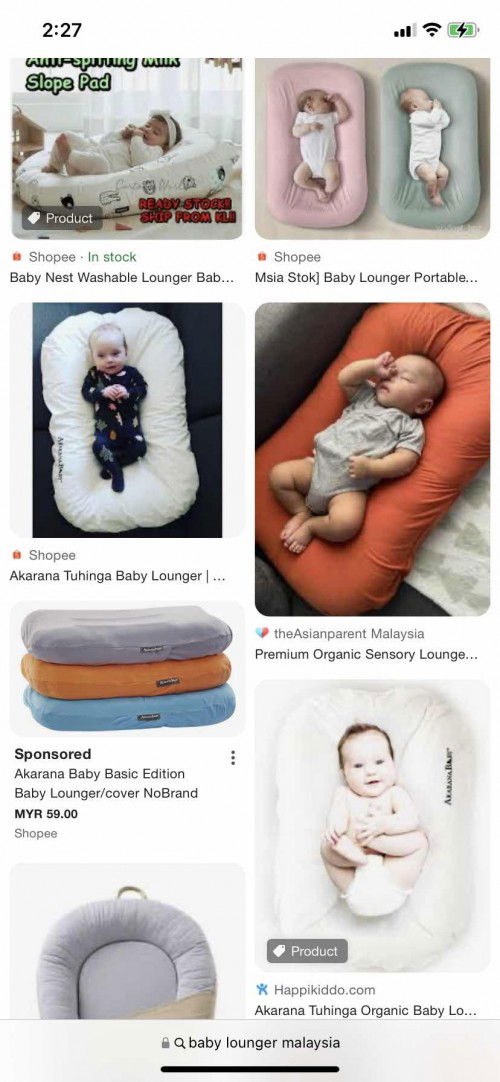 Baby lounger/ Tilam baby