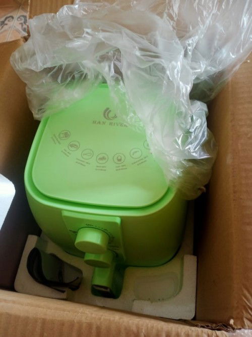 Han river Air Fryer 4L 1200W, kondisi baru tidak pernah dipakai