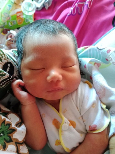 Hpl 27 februari tp 19 februari udah launching ❤ Alhamdulillah 🤲