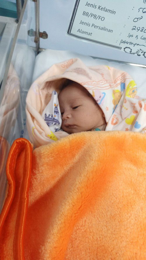 Anak pertama kami 🥰