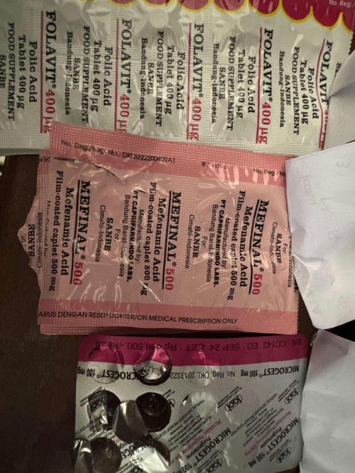 Vitamin folavit, microgest dan mefinal