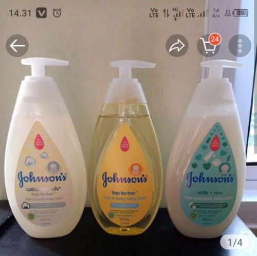 Sabun Jhonson yang bagus untuk kulit Normal - sensitif bayi