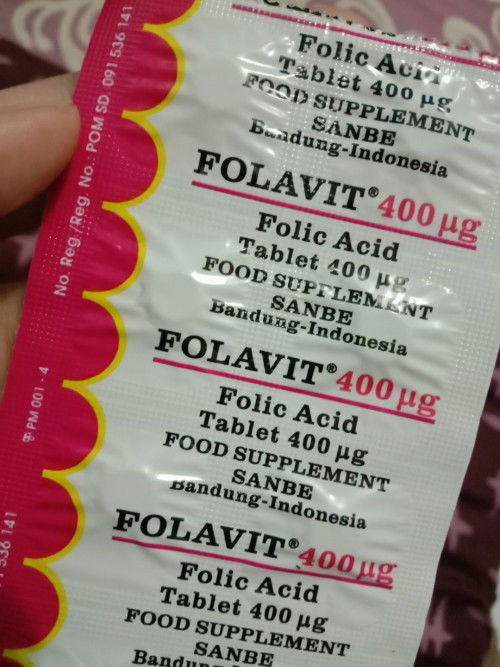 Dosis asam folat TM 1