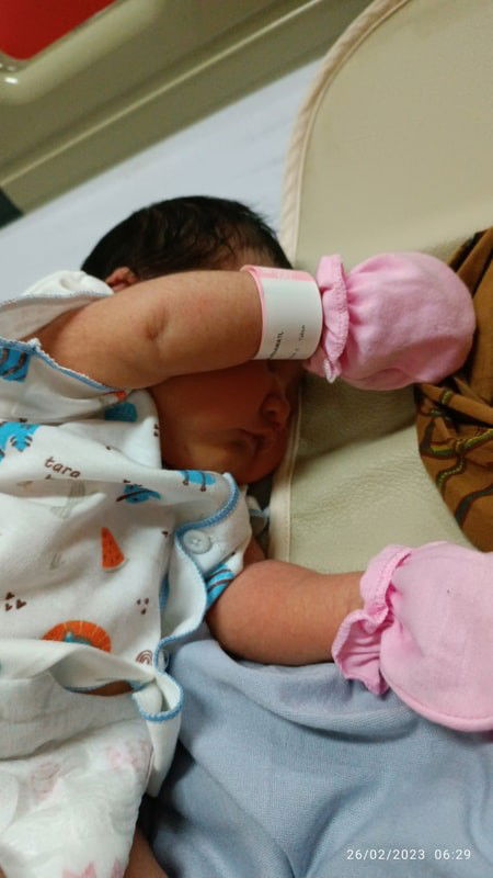 Alhamdulillah lahir di usia 37w #babygirl