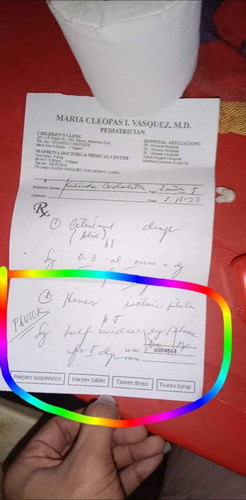 Anyone kayang basahin yung asa reseta ..