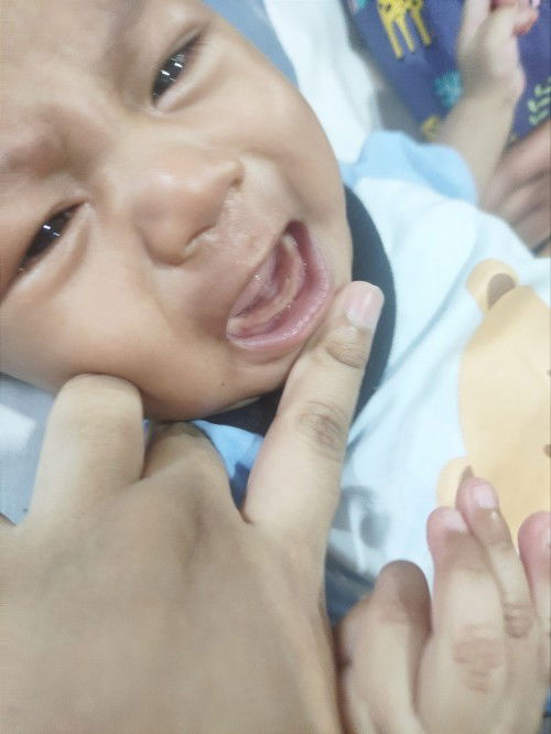 Baby 3m19d Refuse susu😫