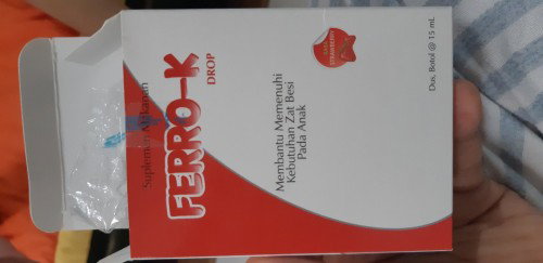 Suplemen penambah zat besi.