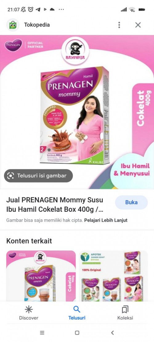 Bun mau tanya aku kan baru hamil 7 minggu,nah aku minum susu pranagen yang ini,boleh apa tidak