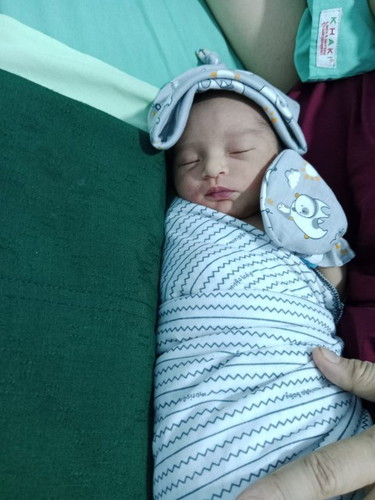 2 maret 2023 sudah lahir BB 2,5 kg hpl 27 maret lahir di 36 minggu indikasi pecah ketuban rembes