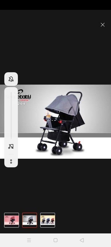 Jual preloved stroller space baby