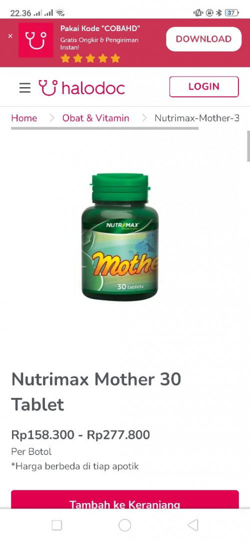 Vitamin bumil