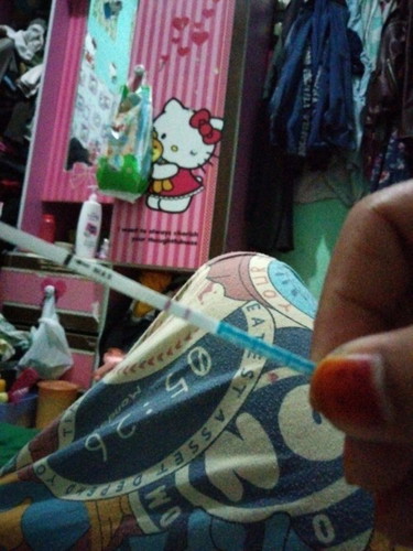 Baru telat haid 1bln tp garis 2 langsung jelas
