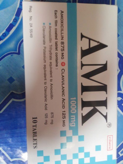 ให้นมบุตรสามารถทานยาAMK1000mgได้ไหมค่ะ