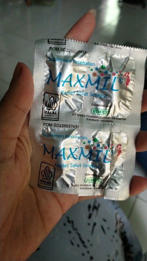 Vit.maxmil kandungan'y apa ??