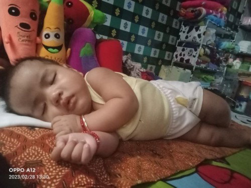 Bayi umur 4bulan 14hari