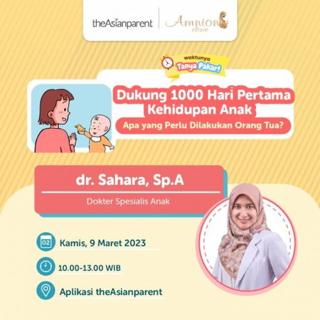 Dukung 1000 Hari Kehidupan Anak, Apa yang Harus Dilakukan Orang Tua?