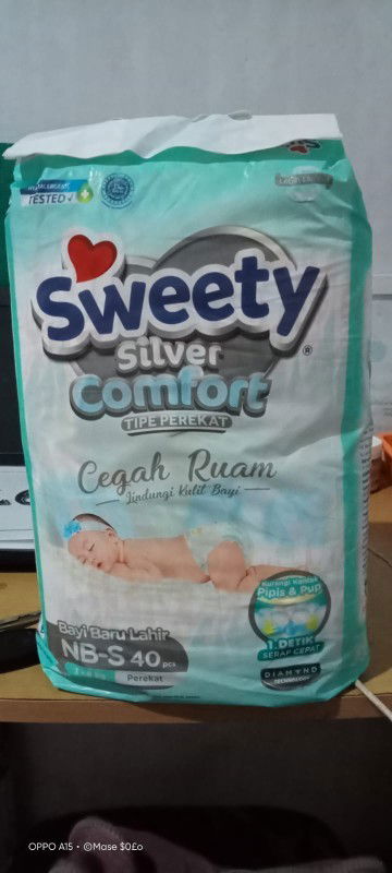 Pampers sweety silver