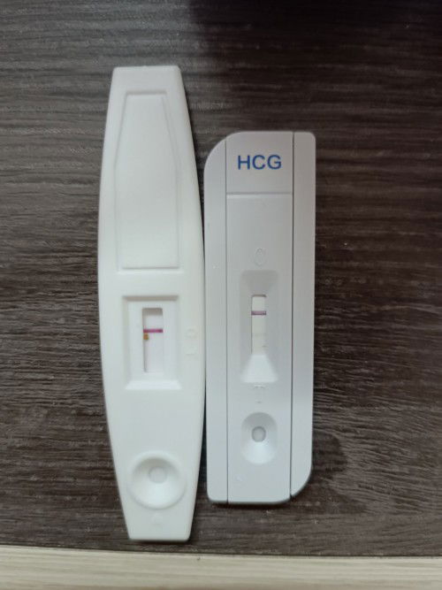 Positive or negative hcg