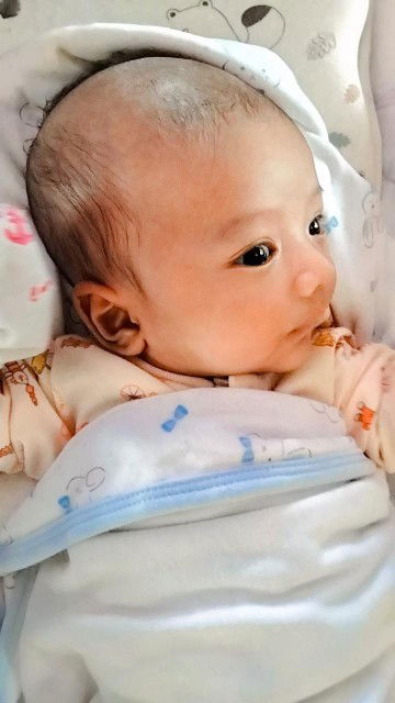 ลูกหายใจเร็วเป็นบางช่วง