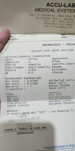 Urinalysis