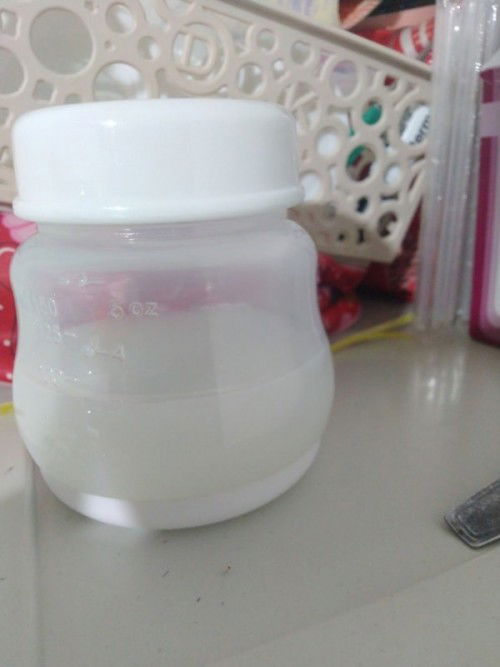 Warna asi bening dan encer