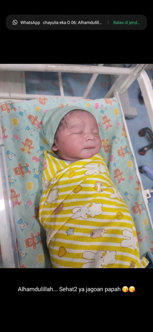 hpl 16 maret lahir 14 maret dgn berat 4kg