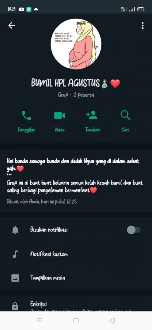 Grup bumil HPL agustus