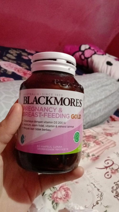 Tablet tambah darah dan Blackmores pregnancy breast feeding