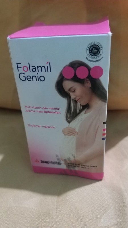 Baru beli folamil genio