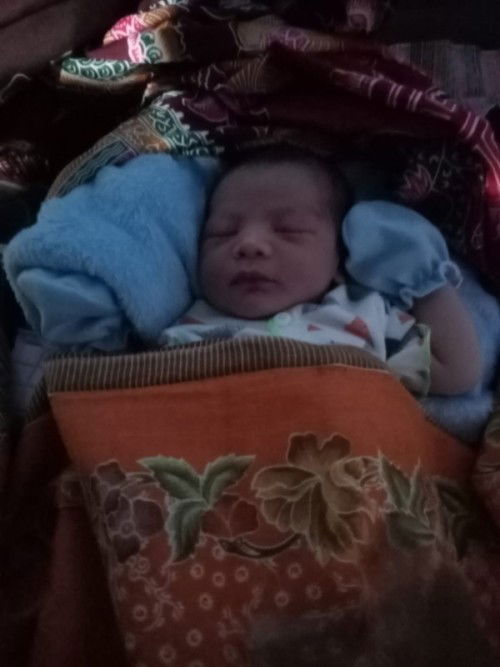 Allhmdllh udah louncing jg jagoanku