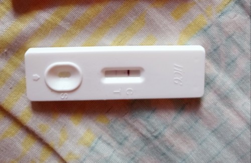 Positive pregnancy test