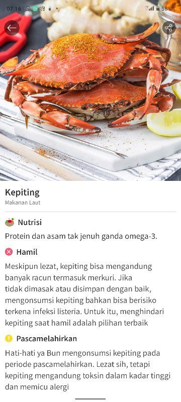 Makan kepiting