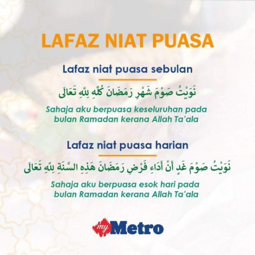 Selamat berpuasa ibu2..