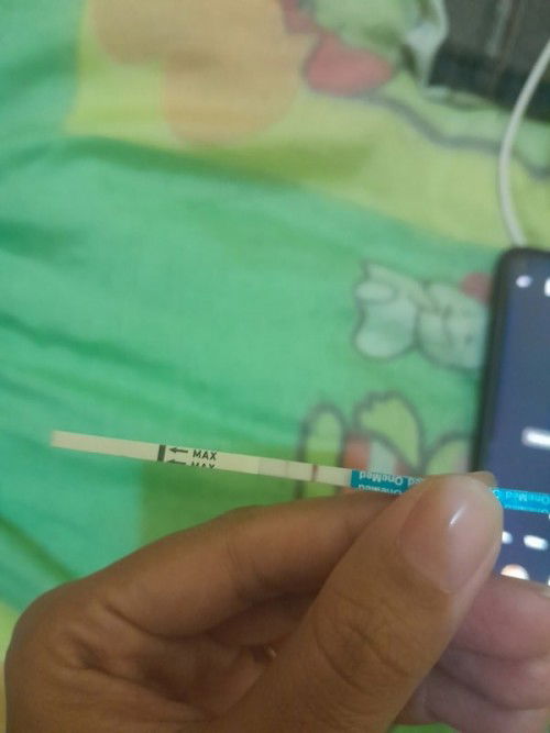 Tespek garis 2 tapi samar