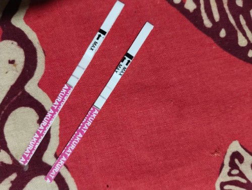 Kantung janin belum terlihat