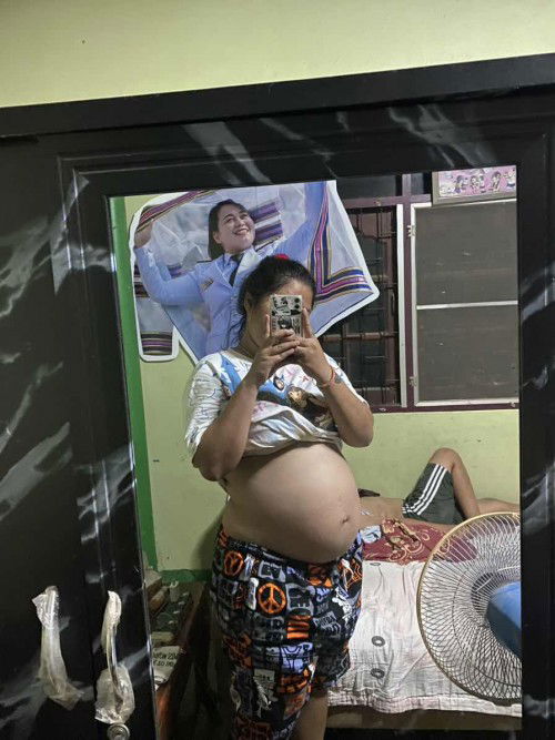 ท้องได้7เดือนเเล้วค่ะท้องเเรกมีใครว่าท้องใหญ่มั้ยค่ะ