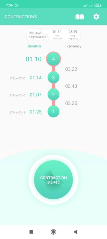 Kontraksi asli atau palsu