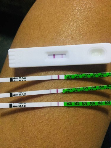 14 days delayed with two solid lines